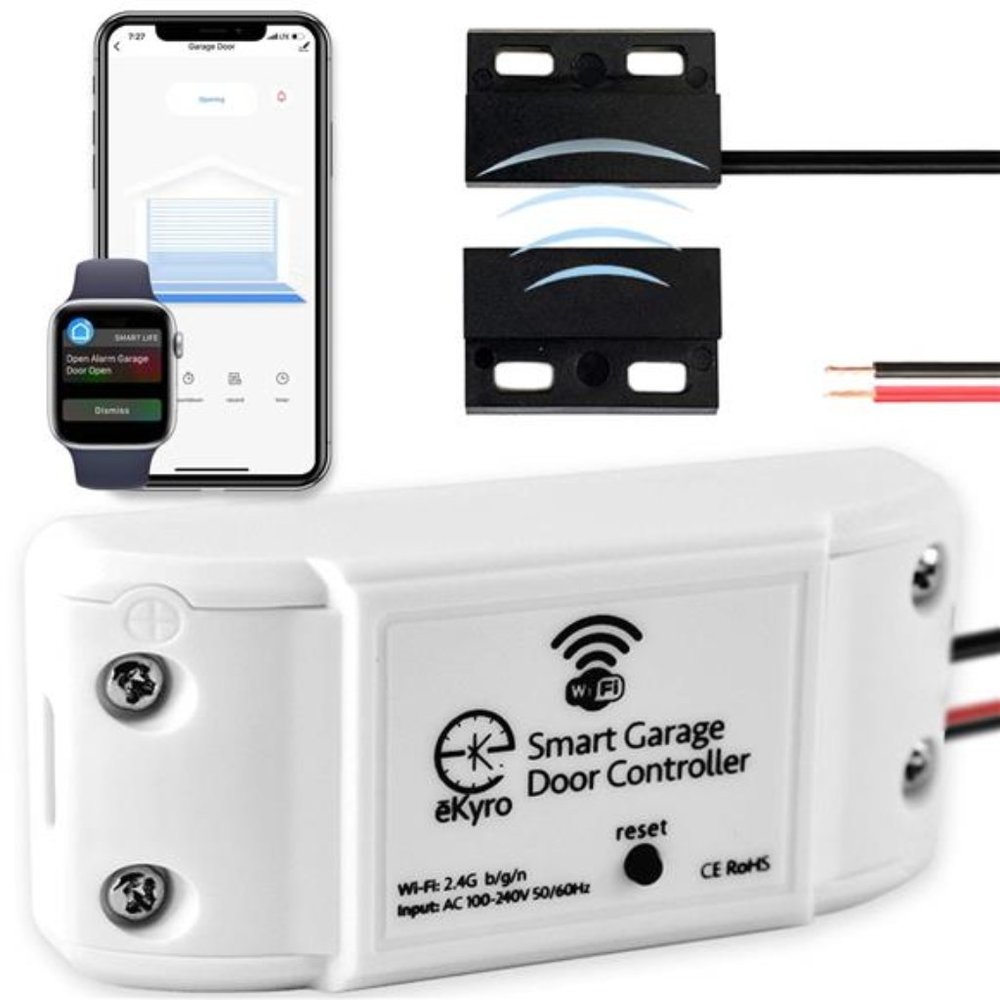 Smart Garage Door Opener -Universal WiFi Remote Controller Compatible with Alexa